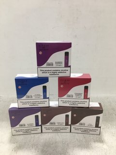 6 X ASSORTED FLAVOUR OF ELF BAR 600 PUFF VAPES BB: 09/26 (PLEASE NOTE: 18+YEARS ONLY. ID MAY BE REQUIRED): LOCATION - F11