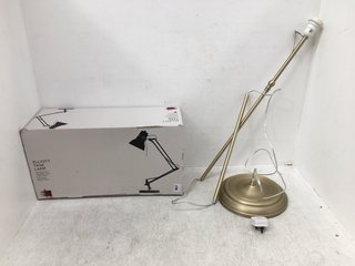 2 X ASSORTED JOHN LEWIS AND PARTNERS LIGHT ITEMS TO INCLUDE ELLIOTT TASK LAMP WITH A STEEL SHADE: LOCATION - F18