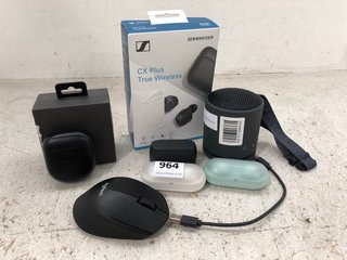 QTY OF ASSORTED ELECTRICAL ITEMS TO INCLUDE SENNHEISER CX PLUS TRUE WIRELESS EARBUDS: LOCATION - E16