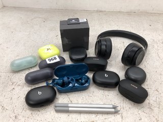 QTY OF ASSORTED EARBUD SETS TO INCLUDE BOSE QUIET COMFORT EARBUDS II: LOCATION - E16