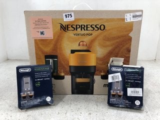 NESPRESSO VERTUO POP COFFEE MACHINE TO INCLUDE ACCESSORIES: LOCATION - E16