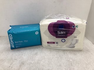 2 X ASSORTED PACKS OF INCONTINENCE PADS: LOCATION - E15