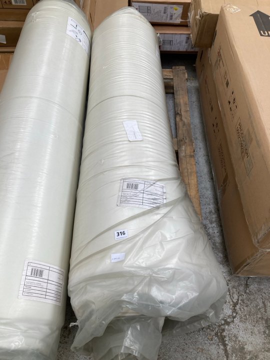 John Pye Auctions JOHN LEWIS & PARTNERS ANYDAY ROLLED DEEP MEMORY FOAM MATTRESS SIZES 135 X