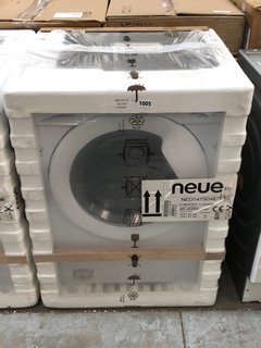 NEUE INTEGRATED WASHER DRYER : MODEL NED1475D4E/1-80 - RRP £571: LOCATION - A6