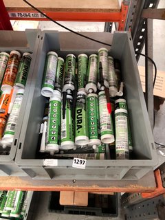 (COLLECTION ONLY) QTY OF ASSORTED ADHESIVES AND SEALANTS TO INCLUDE DURA+ HYBRID ADHESIVE SEALANT: LOCATION - CR3