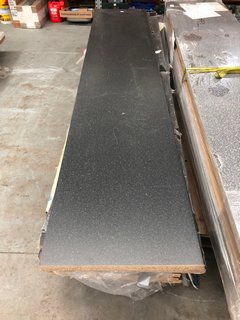 (COLLECTION ONLY) QTY OF ASSORTED KITCHEN WORKTOPS TO INCLUDE KITCHEN WORKTOP IN CHARCOAL GRANITE EFFECT FINISH: LOCATION - C10