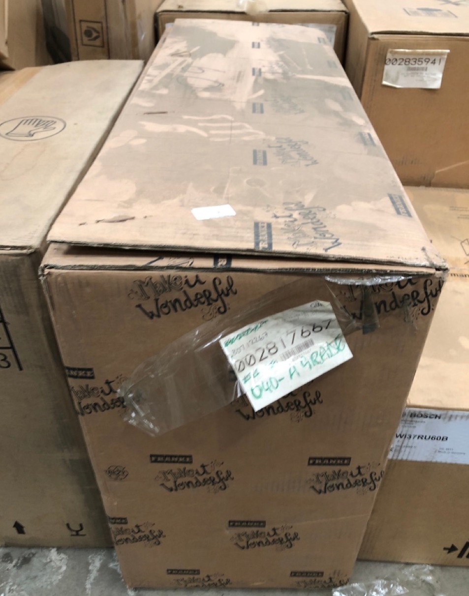 John Pye Auctions FRANKE MAKE IT WONDERFUL SINK RRP £274 LOCATION