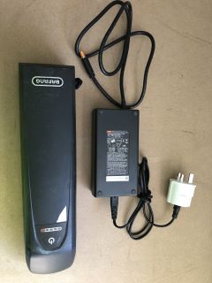 BAFANG PYTES E-BIKE BATTERY (MODEL: BT F08.600.C) WITH CHARGER