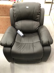 NALUI RELAXING MASSAGE CHAIR TREVI MANUAL BLACK COLOUR.