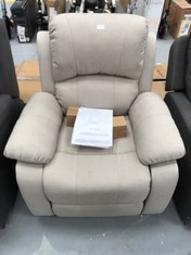 ASTAN BEIGE LIFTING CHAIR WITH MASSAGE.