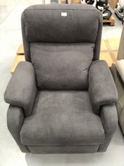 AUTOMATIC RECLINING CHAIR GREY COLOUR .