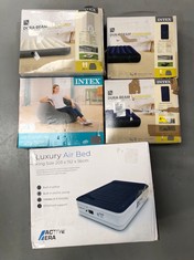 5 X INFLATABLE MATTRESSES VARIOUS MODELS AND SIZES INCLUDING ACTIVE ERA .