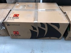 CORSAIR GAMING CHAIR T3 RUSH MAY BE BROKEN, DAMAGED OR INCOMPLETE.