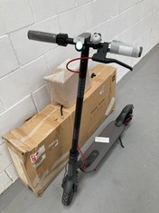 ELECTRIC SCOOTER XIAOMI ELECTRIC SCOOTER BLACK, GREY AND RED COLOUR.