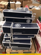 PALLET OF OPTIMAL ARTICLES OF VARIOUS MODELS INCLUDING SEAT.