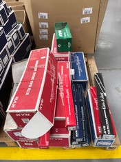 KYB PALLET OF ITEMS INCLUDING VARIOUS MODELS FOR CARS.