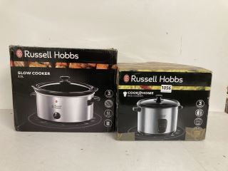 2 X RUSSELL HOBBS ITEMS TO INCLUDE RICE COOKER