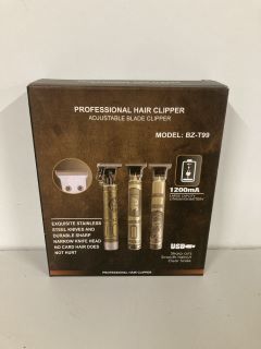 PROFESSIONAL HAIR CLIPPER WITH ADJUSTABLE BLADE (18+ ID REQUIRED)