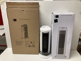 3 X ASSORTED JOHN LEWIS & PARTNERS PRODUCTS TO INCLUDE OSCILLATING TOWER HEATER