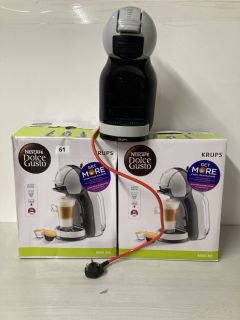 2 X ASSORTED NESCAFE DOLCE GUSTO COFFEE MACHINES