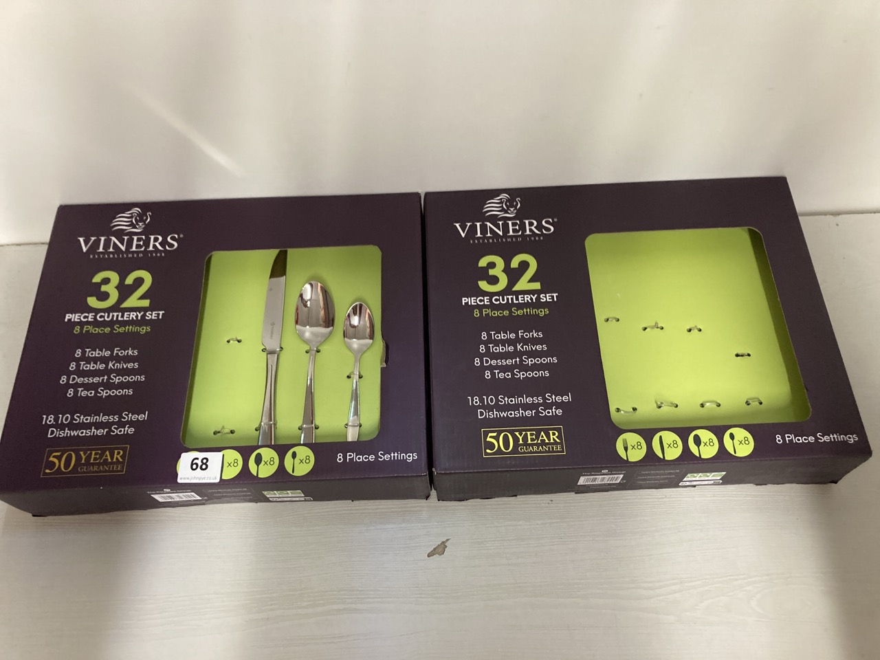 John Pye Auctions 2 X VINERS CUTLERY SETS