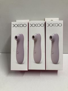 3 X DOCOO ADULT SEX TOYS (18+ ID REQUIRED)