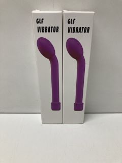 2 X GLF VIBRATOR ADULT SEX TOYS (18+ ID REQUIRED)