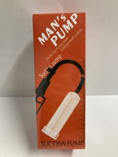 MAN'S PUMP SUCTION PUMP ADULT TOY (18+ ID REQUIRED)