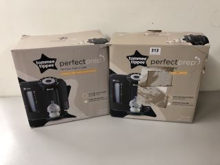 2 X TOMMEE TIPPEE PERFECT PREP MACHINES