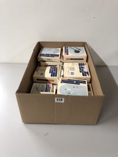 A BOX OF ASSORTED LOGIK CHARGERS AND CHARGER CABLES