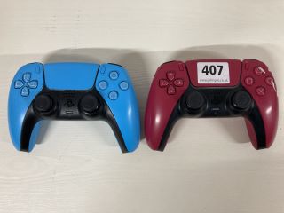 2 X SONY DUALSENSE GAMING CONTROLLERS FOR THE PLAYSTATION 5