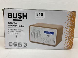 BUSH DAB/FM WOODEN RADIO (MPSE54075061)
