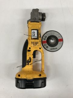DEWALT CORDLESS ANGLE GRINDER (WITH BATTERY, NO CHARGER) (MPSE54647198)