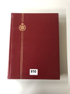 A PARTIAL STOCK BOOK OF QUEEN ELIZABETH STAMPS
