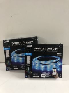 2 X SMART LED STRIP LIGHTS - 5M PACKS