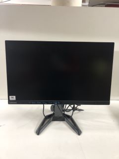 LENOVO MONITOR WITH CABLES (POWERS ON)