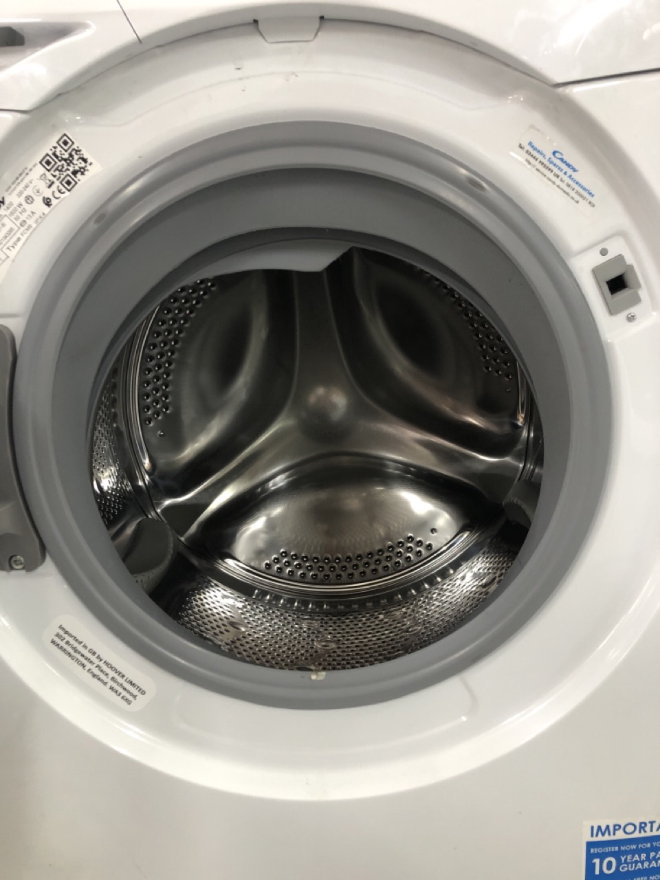 John Pye Auctions CANDY ULTRA 10KG SMART WASHING MACHINE MODEL