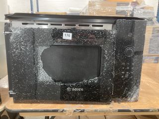 BOSCH INTEGRATED MICROWAVE OVEN MODEL BFL523MB0B (SMASHED GLASS)