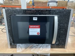 CDA INTEGRATED MICROWAVE OVEN MODEL VM452SS (SMASHED GLASS)