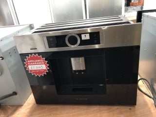 BOSCH INTEGRATED COFFEE MACHINE RRP: £1999