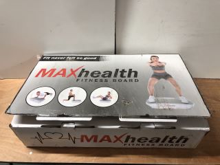 MAX HEALTH FITNESS BOARD