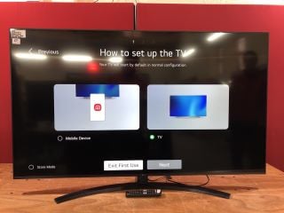 LG 55" SMART 4K HDR LED TV MODEL 55UR81006LJ (WITH STAND,WITH REMOTE,SCREEN FAULT,SOFTWARE FAULT,SENSOR FAULT,WITH BOX)
