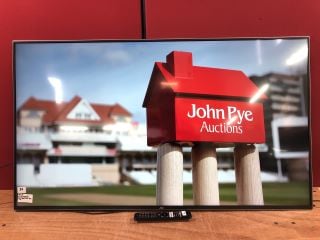JVC 55" SMART 4K HDR LED TV MODEL LT-55C888 (NO STAND,WITH REMOTE,SCRATCH ON SCREEN,SCRATCH ON CASE,CASE DAMAGE,NO BOX)