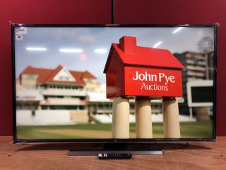JVC 50" SMART 4K HDR LED TV MODEL LT-50CF810 (WITH STAND,WITH REMOTE,SCRATCH ON SCREEN,NO BOX,)