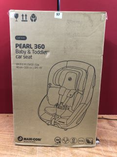 PEARL 360 BABY AND TODDLER CAR SEAT (40CM-105CM,SEALED
