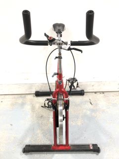 INSTYLE V600 SPINNING BIKE IN RED - APPROX RRP £350