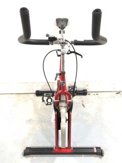 INSTYLE V600 SPINNING BIKE IN RED - APPROX RRP £350