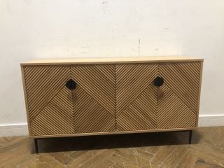 JOHN LEWIS TV STAND SIDEBOARD FOR TVS WITH 4 DOORS APPROX RRP £499