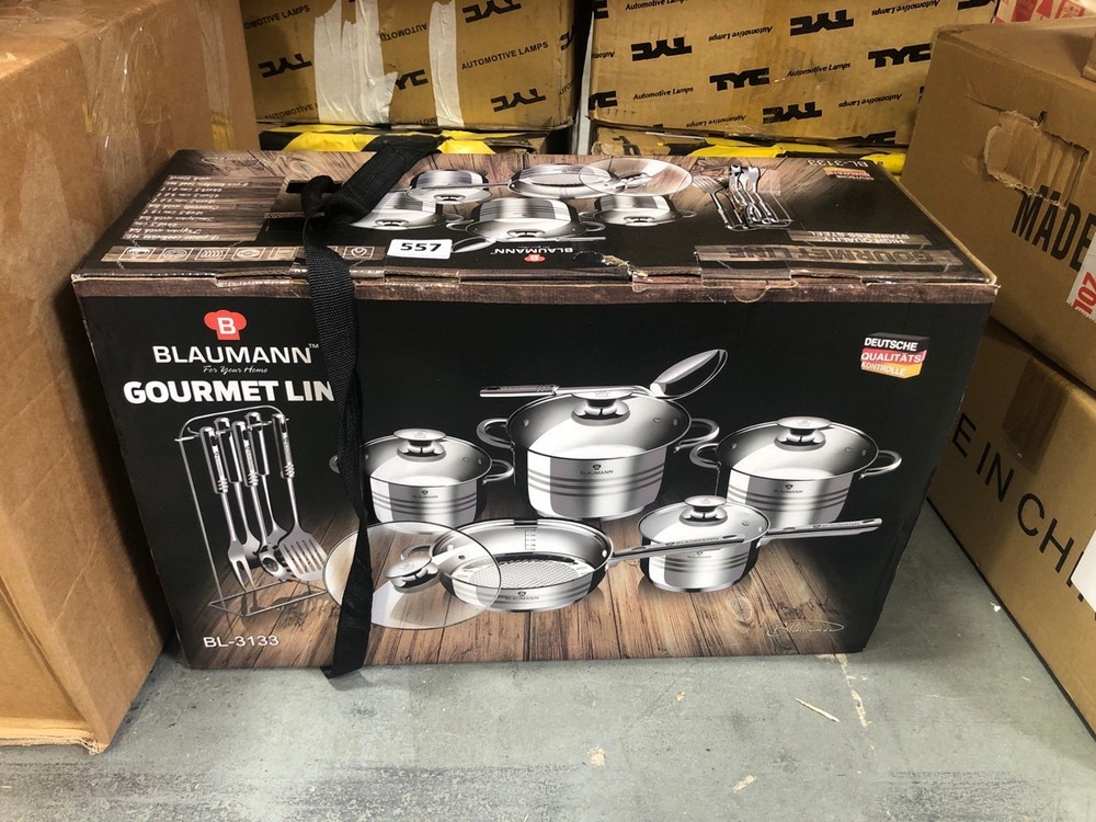 John Pye Auctions BLAUMANN GOURMET LINE HIGH QUALITY STAINLESS STEEL