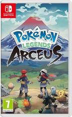 4 X ASSORTED ITEMS TO INCLUDE POKEMON LEGENDS ARCEUS GAMES. (WITH CASE) [JPTC65507]
